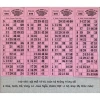 Bộ Vé Lô tô 60 số - Thẻ Bingo 75 số - Vé Dò Loto Tết Vui, Máy Loto Bingo Gỗ 44.499 6