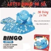 Bộ Vé Lô tô 60 số - Thẻ Bingo 75 số - Vé Dò Loto Tết Vui, Máy Loto Bingo Gỗ 44.499 8