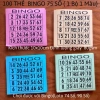 Bộ Vé Lô tô 60 số - Thẻ Bingo 75 số - Vé Dò Loto Tết Vui, Máy Loto Bingo Gỗ 44.499 10