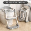 Bô vệ sinh 3 trong 1 cho bé: Điều chỉnh chiều cao, bô bước an toàn, giá 250k 10