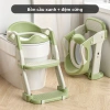 Bô vệ sinh 3 trong 1 cho bé: Điều chỉnh chiều cao, bô bước an toàn, giá 250k 12