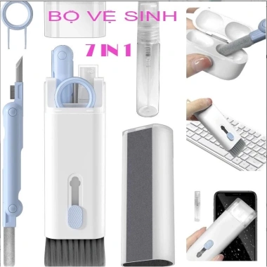 Bộ Vệ Sinh 7 trong 1 Laptop, PC, Điện Thoại - Bàn Phím, Tai Nghe AirPod, 49.000₫