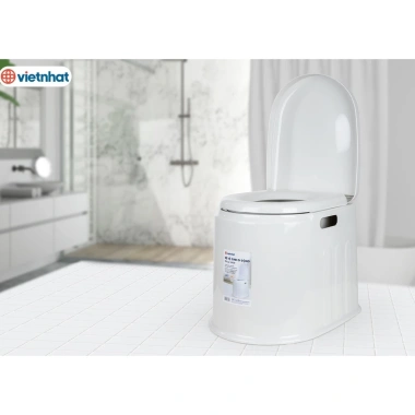 Bô vệ sinh cho người già, bà bầu, trẻ em – Bồn cầu di động chính hãng, 70.000đ 2