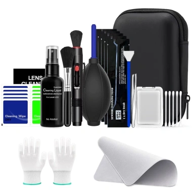 Bộ vệ sinh đa năng máy ảnh, laptop, máy tính + hộp đựng - Giá ưu đãi 220k