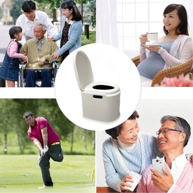 Bô vệ sinh di động đa năng cho người già, người ốm - Bồn cầu di động 135.000 VND 3