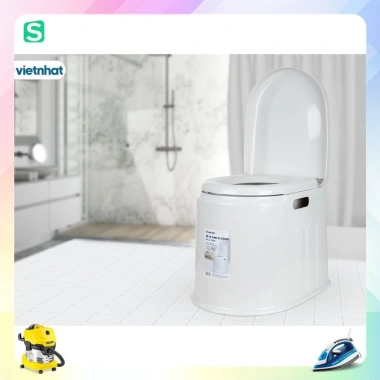 Bô vệ sinh di động Hokori 5.459 cho người già, người bệnh Tiện dụng Giá 239.000đ