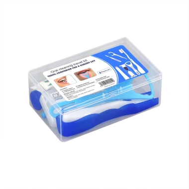 Bộ vệ sinh răng miệng du lịch 6 món - kem đánh răng, bàn chải, giá 56.430₫ 6