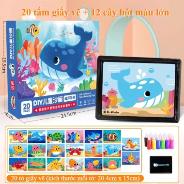 Bộ Vẽ Tranh Cát Bé Gái – Tập Tô Màu, Tranh Đa Dạng, Sáng Tạo, Giá 131,198 VND 8 Bộ Vẽ Tranh Cát Bé Gái – Tập Tô Màu, Tranh Đa Dạng, Sáng Tạo, Giá 131,198 VND 8