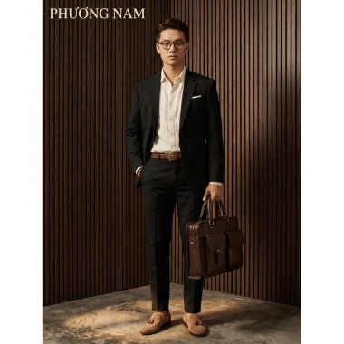 Bộ vest nam 1 quần + 1 áo công sở Hàn Quốc sang - Giá chỉ 753.500đ Xưởng May Phương Nam