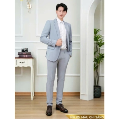 Bộ vest nam cao cấp không nhăn không xù – Tặng cavat, vest chú rể, 696.000₫ 7 Bộ vest nam cao cấp không nhăn không xù – Tặng cavat, vest chú rể, 696.000₫ 7