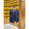 Bộ Vest nam caro xanh 3D MRV242 - Thiết kế thời trang, chất liệu cao cấp, giá 475k