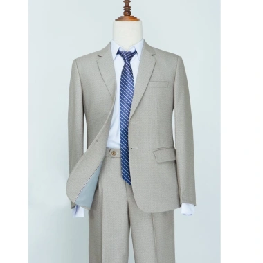 Bộ vest nam comple trung niên 2 khuy vải cao cấp, chuẩn phom - Giá chỉ 799.000₫