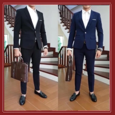 Bộ vest nam công sở lịch lãm trẻ trung, sang trọng, không nhăn không xù – Giá 549.000₫