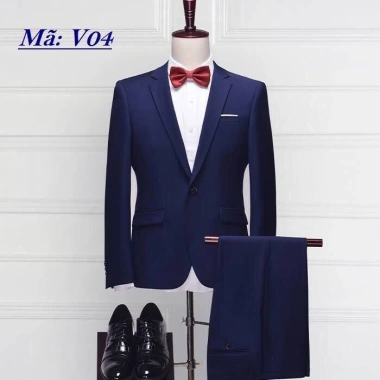 Bộ vest nam công sở lịch lãm trẻ trung, sang trọng, không nhăn không xù – Giá 549.000₫