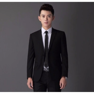 Bộ vest nam Hàn Quốc dáng ôm body: áo vest, quần, cà vạt, giảm còn 1.099.000₫ 8