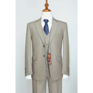 Bộ vest nam trung niên cao cấp - Giá chỉ 240.000₫, tặng áo gile & cà vạt thời trang