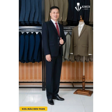Bộ vest nam trung niên cao cấp - Thiết kế lịch lãm, chất liệu cao cấp, chỉ 840.000₫ 2
