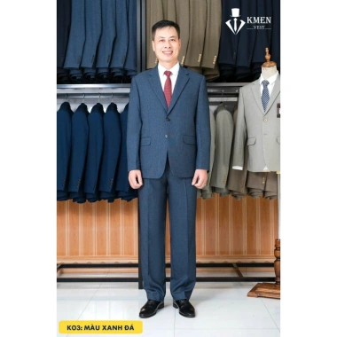 Bộ vest nam trung niên cao cấp - Thiết kế lịch lãm, chất liệu cao cấp, chỉ 840.000₫ 3