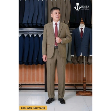 Bộ vest nam trung niên cao cấp - Thiết kế lịch lãm, chất liệu cao cấp, chỉ 840.000₫ 8