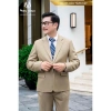 Bộ Vest Nam Trung Niên Đứng Đàng Đẹp, Phom Xẻ Sườn 2 Bên - Giảm Giá 675k 3