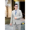 Bộ Vest Nam Trung Niên Đứng Đàng Đẹp, Phom Xẻ Sườn 2 Bên - Giảm Giá 675k 6