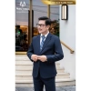 Bộ Vest Nam Trung Niên Đứng Đàng Đẹp, Phom Xẻ Sườn 2 Bên - Giảm Giá 675k 8