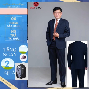Bộ vest nam trung niên tuýt si nhập khẩu Ấn Độ - Luxury 1.975, giảm còn 783.000₫