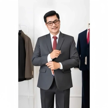 Bộ vest trung niên nam màu đen - Thiết kế sang trọng, giảm giá 20% chỉ 799k 7 Bộ vest trung niên nam màu đen - Thiết kế sang trọng, giảm giá 20% chỉ 799k 7