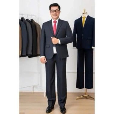 Bộ vest trung niên nam màu đen - Thiết kế sang trọng, giảm giá 20% chỉ 799k