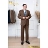 Bộ vestton nam trung tuổi cao cấp vải Tuysi - Tặng cà vạt, giảm giá 650k 6