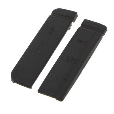Bộ vỏ cao su bảo vệ nắp USB 7D, AV OUT & MIC – Giá chỉ 103.400đ, chất liệu bền 3