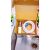 Bộ vòi bơm hút nước rửa bát gắn bồn xoay 360 độ, dây silicon 1,2m - Giá 43.605 VND 2