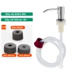 Bộ vòi bơm hút nước rửa bát gắn bồn xoay 360 độ, dây silicon 1,2m - Giá 43.605 VND 4