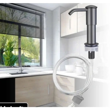 Bộ vòi bơm hút nước rửa chén gắn bồn rửa bát tự bơm hút dầu, ống silicon 1m, dễ lắp đặt – Giá chỉ 55.000₫, sạch bát không bám dầu 9