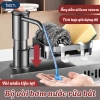 Bộ Vòi Bơm Nước Rửa Chén Bát Tổ Ấm, Giá Để Đồ, Bồn Rửa ABS + Ống Silicon 120cm Giá chỉ 93.000₫