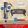 Bộ Vòi Bơm Nước Rửa Chén Bát Tổ Ấm, Giá Để Đồ, Bồn Rửa ABS + Ống Silicon 120cm Giá chỉ 93.000₫ 7