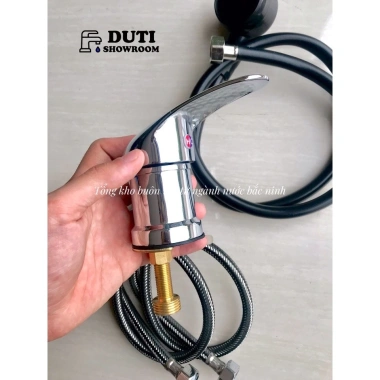 Bộ Vòi Gội Đầu Giường Nằm Cao Cấp + Đôi Dây Nóng Lạnh, Gật Gù, Vòi Phun - Giá 375k 2