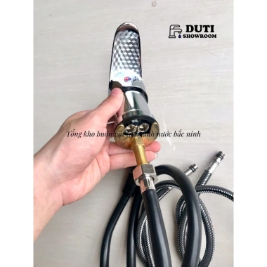 Bộ Vòi Gội Đầu Giường Nằm Cao Cấp + Đôi Dây Nóng Lạnh, Gật Gù, Vòi Phun - Giá 375k 7