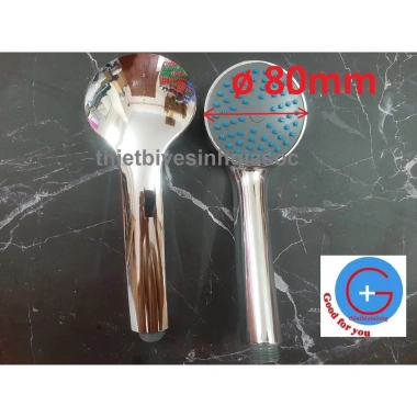 Bộ vòi hoa sen sen tắm bát nhựa mạ mặt nhỏ - Giá chỉ 28k, tặng cài sen