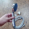 Bộ Vòi Hoa Sen Tắm Nóng Lạnh Tăng Áp Mặt Xanh Tiện Dụng - Giá chỉ 15.000 VND 3