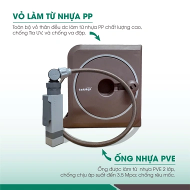 Bộ vòi tưới cây Takagi Nhật Bản 4 chế độ phun, chống xoắn – Giá 1,07 triệu 4 Bộ vòi tưới cây Takagi Nhật Bản 4 chế độ phun, chống xoắn – Giá 1,07 triệu 4