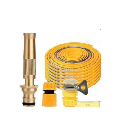 Bộ Vòi Xịt Tưới Cây & Rửa Xe 3 Món - Đầu Phun Đồng Tăng Áp, Giá Ưu Đãi 36.000 VND 3