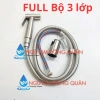 Bộ vòi xịt vệ sinh inox 304 cao cấp 3 lớp - Đầu xịt bền bỉ, sạch mạnh, giá ưu đãi 2
