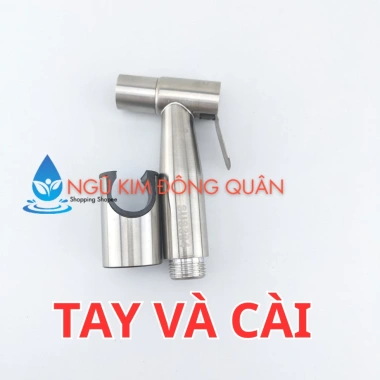 Bộ vòi xịt vệ sinh inox 304 cao cấp 3 lớp - Đầu xịt bền bỉ, sạch mạnh, giá ưu đãi 4 Bộ vòi xịt vệ sinh inox 304 cao cấp 3 lớp - Đầu xịt bền bỉ, sạch mạnh, giá ưu đãi 4