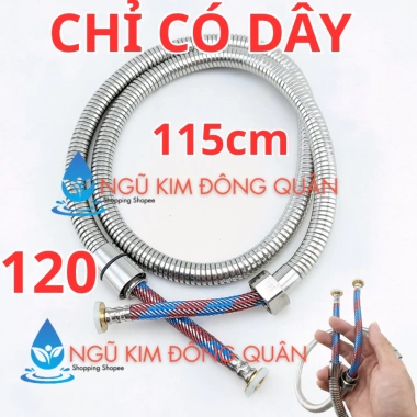 Bộ vòi xịt vệ sinh inox 304 cao cấp 3 lớp - Đầu xịt bền bỉ, sạch mạnh, giá ưu đãi 5 Bộ vòi xịt vệ sinh inox 304 cao cấp 3 lớp - Đầu xịt bền bỉ, sạch mạnh, giá ưu đãi 5