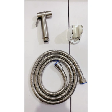 Bộ vòi xịt vệ sinh inox 304 VS06 kèm dây cấp dế cài - Giá chỉ 35.000 VND