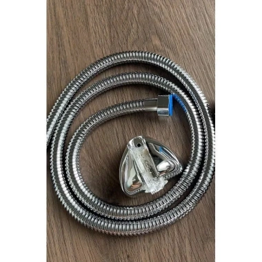 Bộ vòi xịt vệ sinh kèm đầu xịt, dây dẫn và đế cài giá rẻ, bảo hành 12 tháng, chỉ 35.000đ