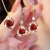 Bộ vòng cổ & bông tai ngọc trai hợp kim - Trang sức nữ hàng ngày, giá 42.900₫ 7