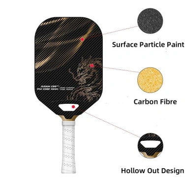 Bộ Vợt Pickleball Carbon 3K JUSAIN joola Siêu Bền 14mm Độ Dày Rồng Giá 795.000 VNĐ 6 Bộ Vợt Pickleball Carbon 3K JUSAIN joola Siêu Bền 14mm Độ Dày Rồng Giá 795.000 VNĐ 6