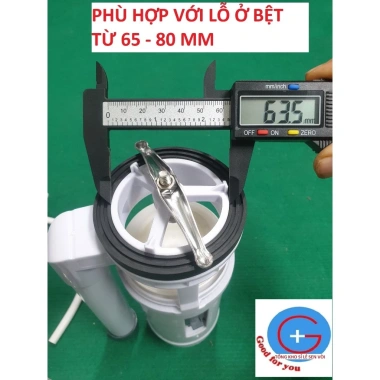 Bộ xả bồn cầu 1 khối cho bệt liền khối - Lắp nhanh, giá ưu đãi 80.000đ 7
